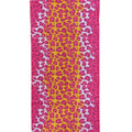 Bandana Animal Print Leopardo Rosa y Amarillo