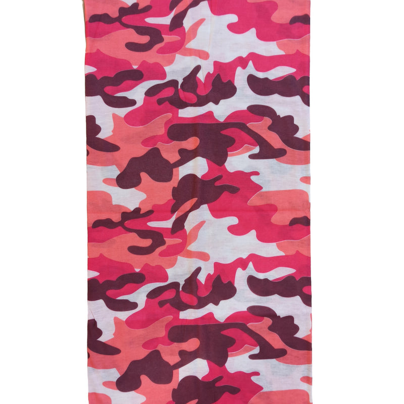 Bandana Camuflado Fucsia y Rosa