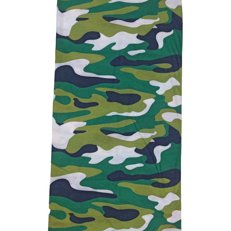 Bandana Camuflado Verde Oliva y Verde Limón