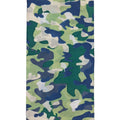 Bandana Camuflado Azul Marino y Verde Claro