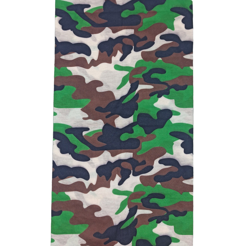 Bandana Camuflado Bosque Militar y Beige