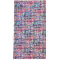BANDANA TEJIDO TRAMADO ABSTRACTO MULTICOLOR ROSA