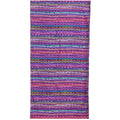 BANDANA PATRÓN ETHNIC ETNICO ZIGZAG MORADO Y ROSA