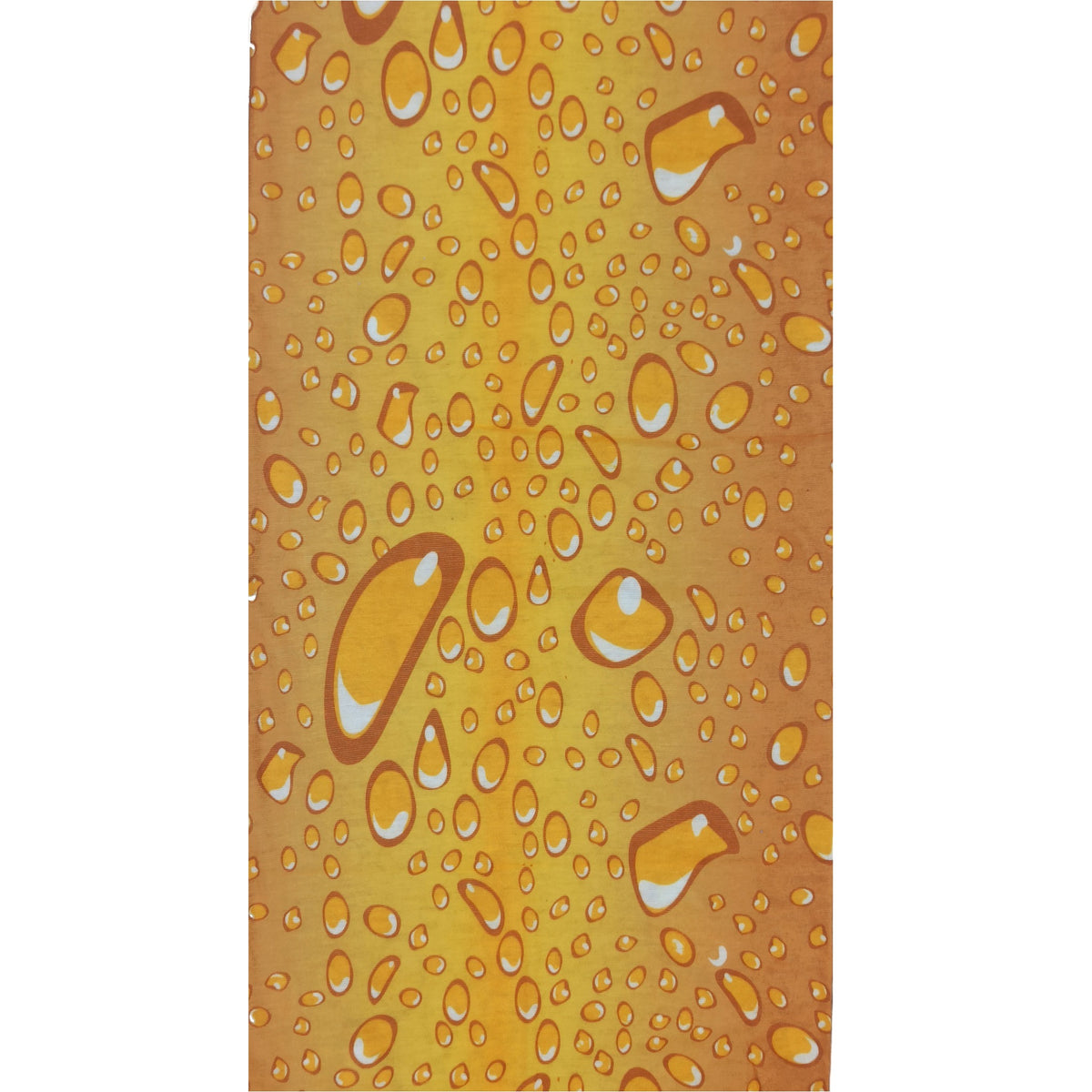 Bandana Naturaleza Burbujas de Agua y Cerveza Amarillo
