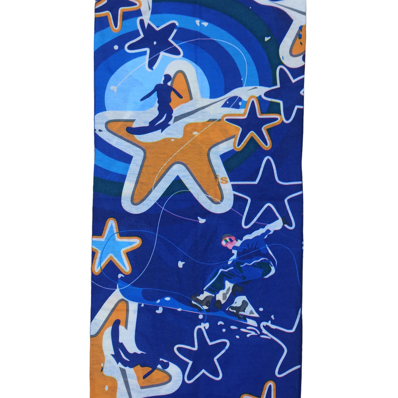 Bandana Naturaleza Skater y Estrellas Azul