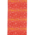 Bandana Naturaleza Burbujas Abstractas Naranja y Rojo