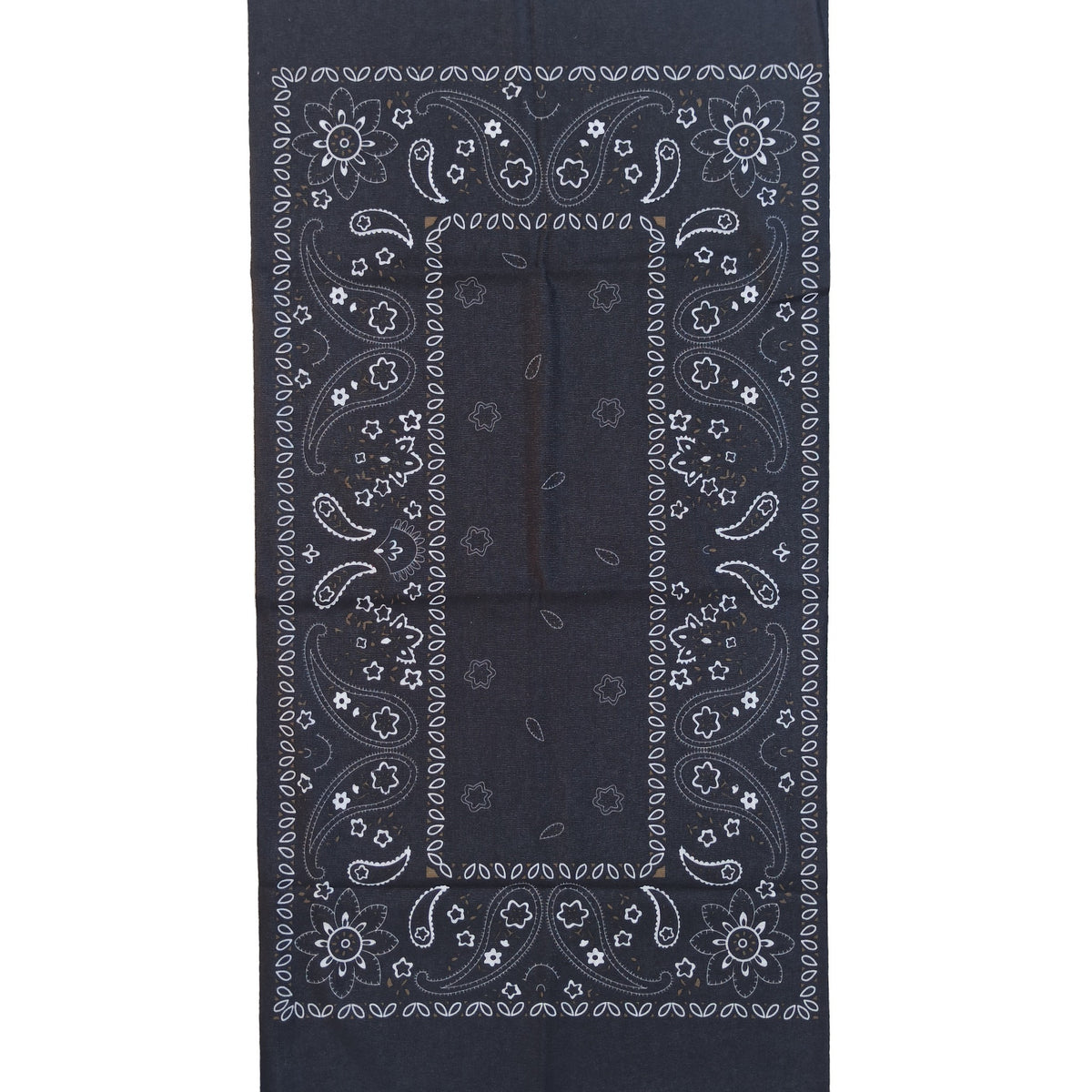 Bandana Paisley Tradicional Negro 2