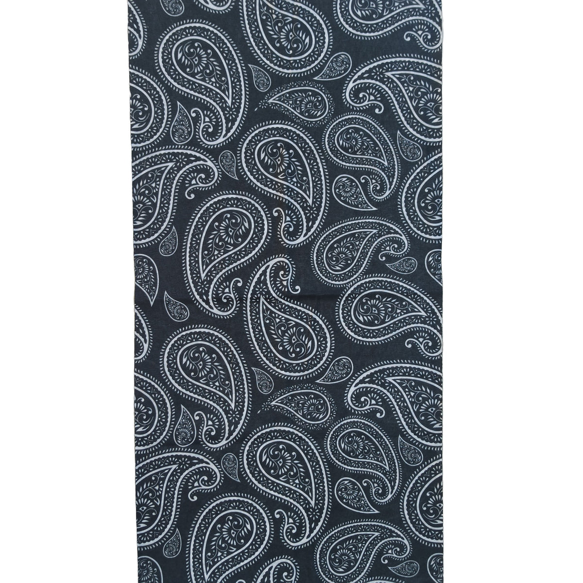 Bandana Paisley Patrón Continuo Negro