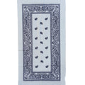 Bandana Paisley Tradicional Blanco
