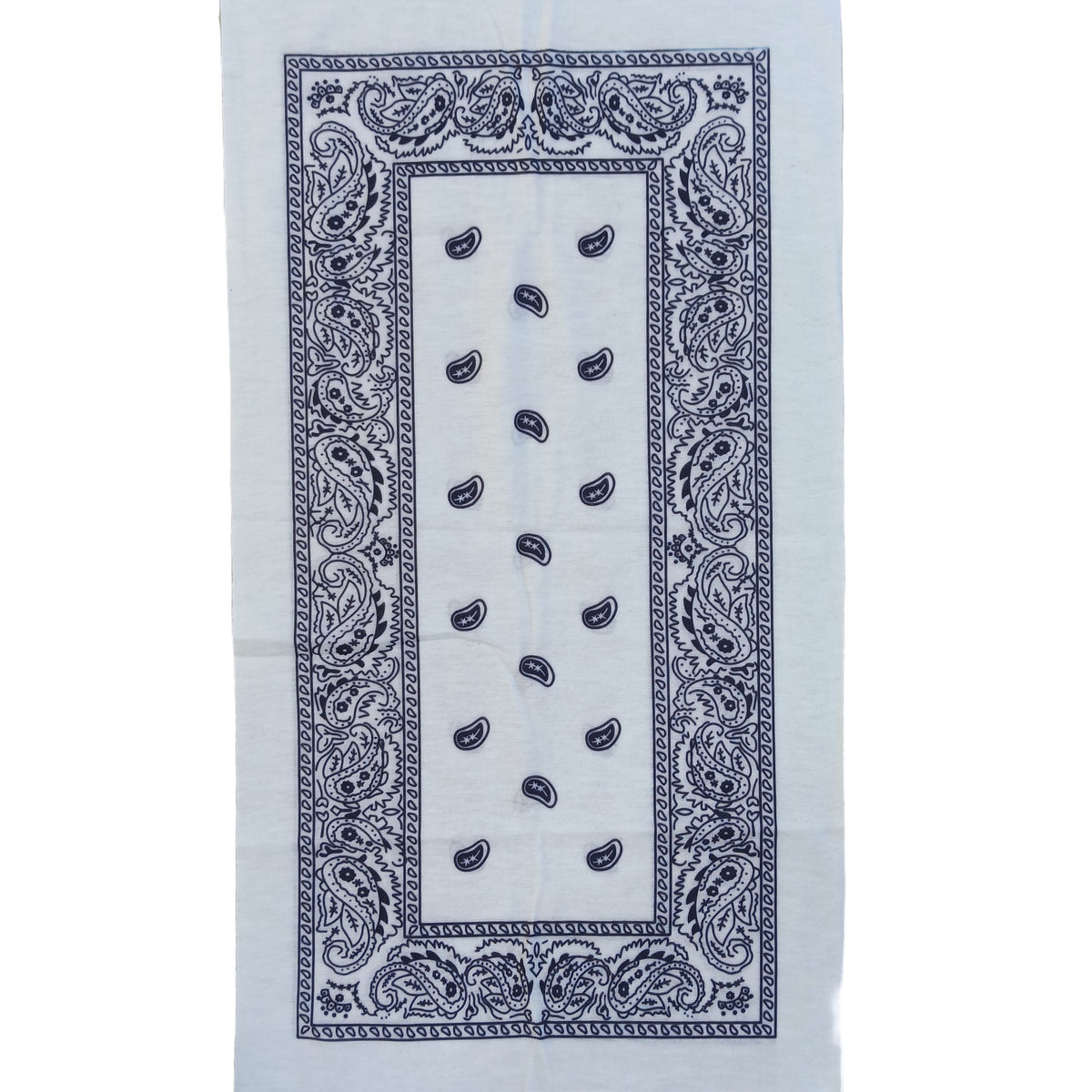 Bandana Paisley Tradicional Blanco