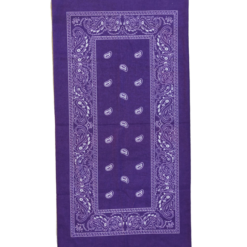 Bandana Paisley Tradicional Morado