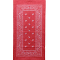 Bandana Paisley Tradicional Rojo