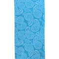 Bandana Paisley Patrón Continuo Azul Celeste