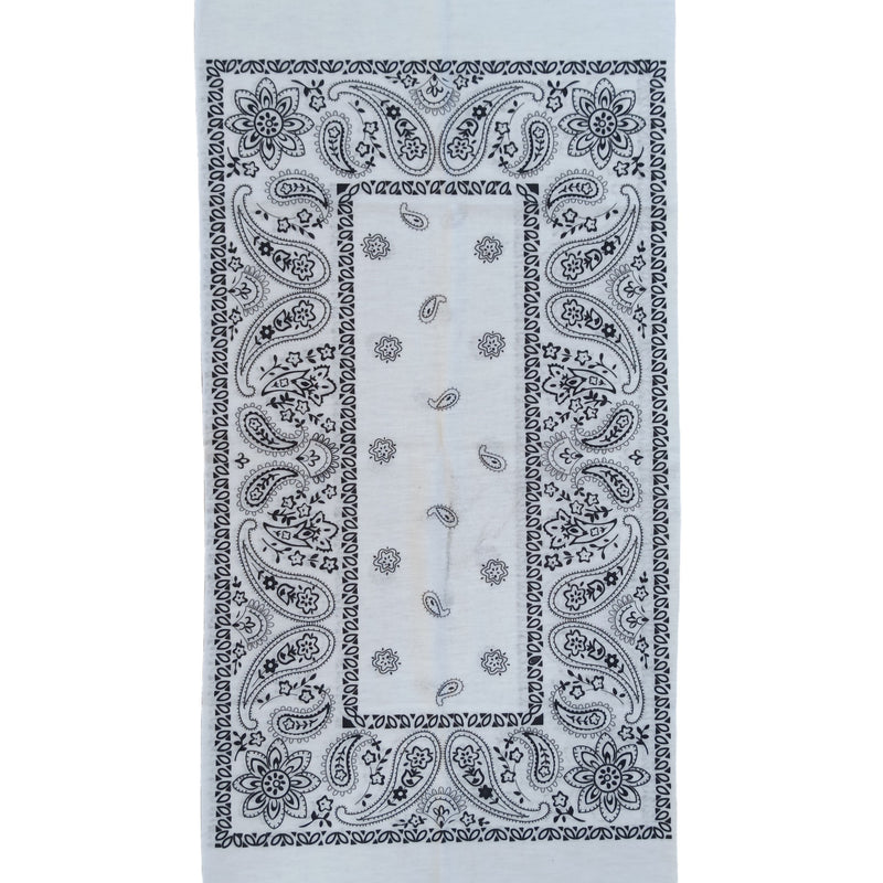 Bandana Paisley Tradicional Blanco 2