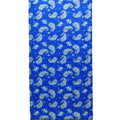 Bandana Paisley Patrón Vibrante Azul