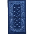 Bandana Paisley Tradicional Azul Marino