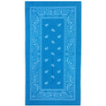 BANDANA PAISLEY TRADICIONAL AGUA MARINA