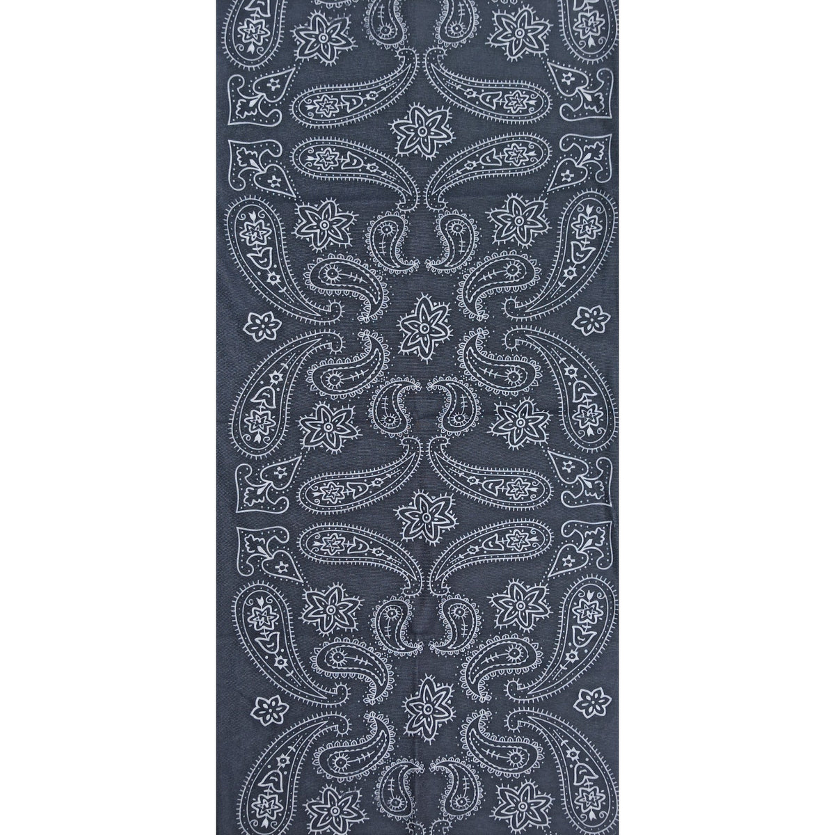 BANDANA PAISLEY TRAMA INFINITA NEGRA