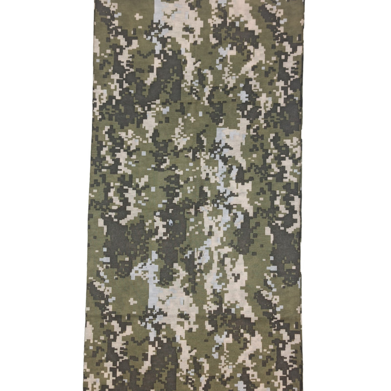 Bandana Pixelado Verde Militar y Beige