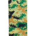 Bandana Pixelado Verde Neón y Negro
