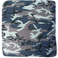 Pañoleta Alegonz Store camuflado azul marino/marron militar, familia camuflados, tela suave y liviana.