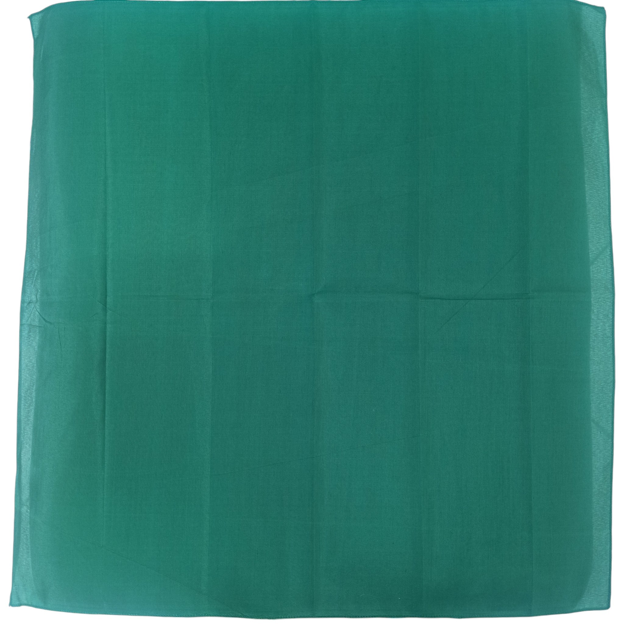 Pañoleta Alegonz Store color entero verde bosque, familia lisos, tela suave y liviana.