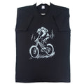 POLO MONO / PIE GRANDE EN BICICLETA DE MONTAÑA DOWNHILL NEGRO HOMBRE S
