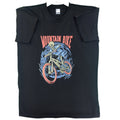 POLO CALAVERA EN BICICLETA MOUNTAIN BIKE NEGRO HOMBRE S