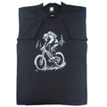 POLO MONO / PIE GRANDE EN BICICLETA DE MONTAÑA DOWNHILL NEGRO HOMBRE M