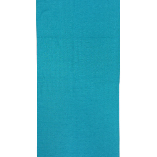 Bandana Alegonz Store de color agua marina liso, accesorio versátil de tela suave para uso diario.