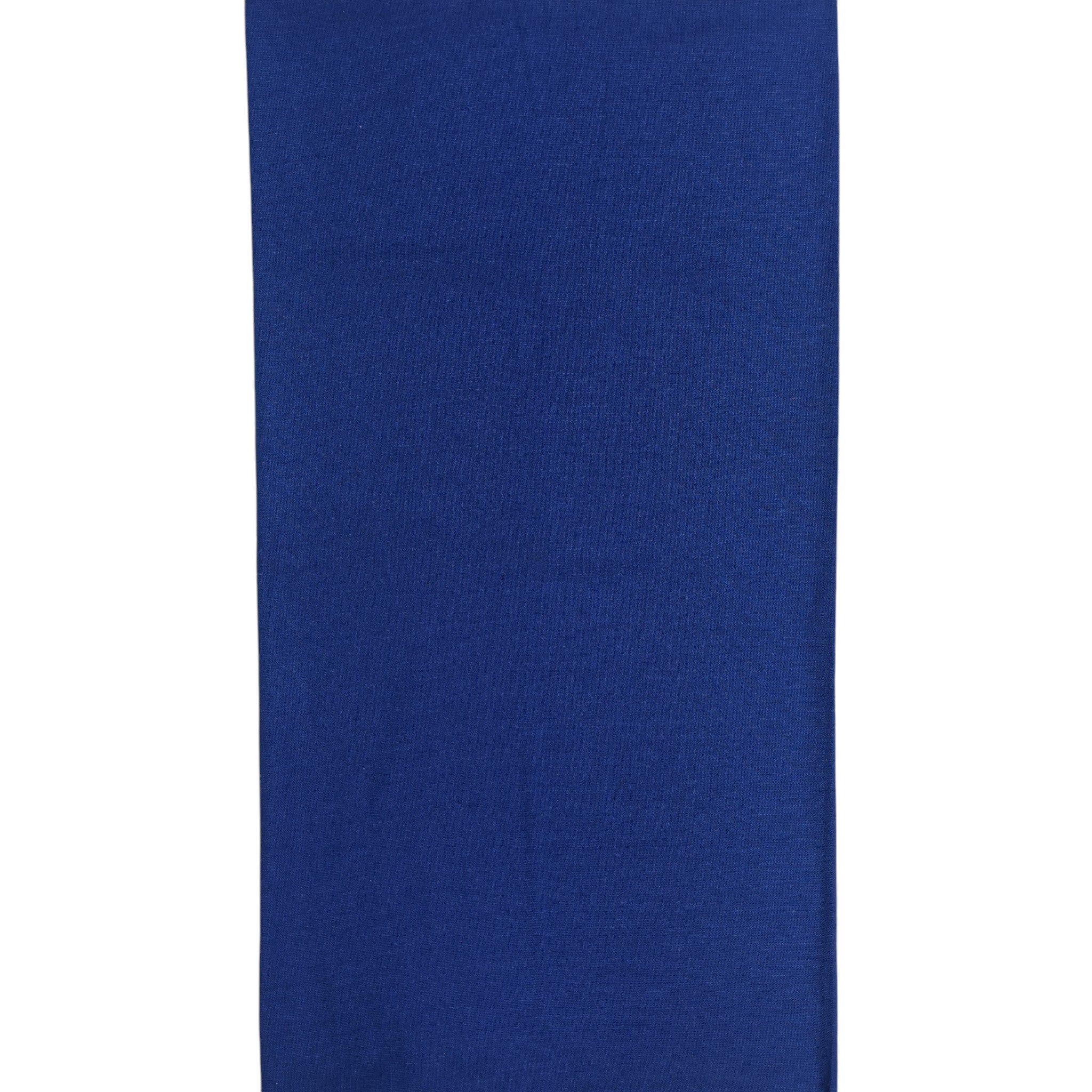 Bandana Alegonz Store de color azul marino liso, accesorio versátil de tela suave para uso diario.