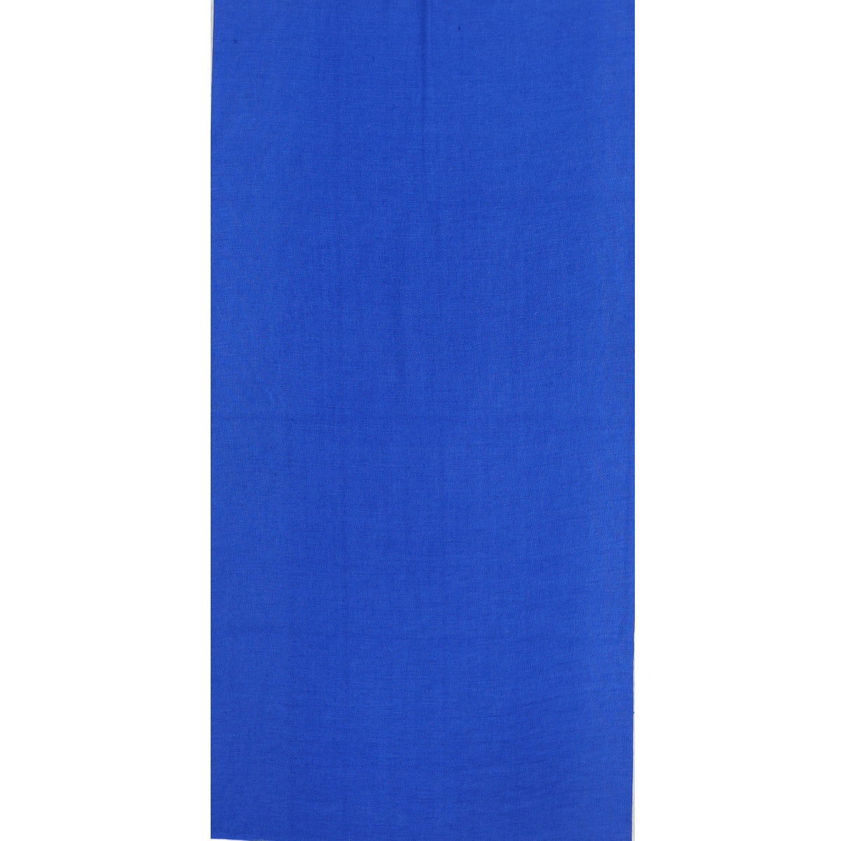 Bandana Alegonz Store de color azul rey liso, accesorio versátil de tela suave para uso diario.
