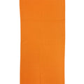 Bandana Alegonz Store de color mandarina liso, accesorio versátil de tela suave para uso diario.