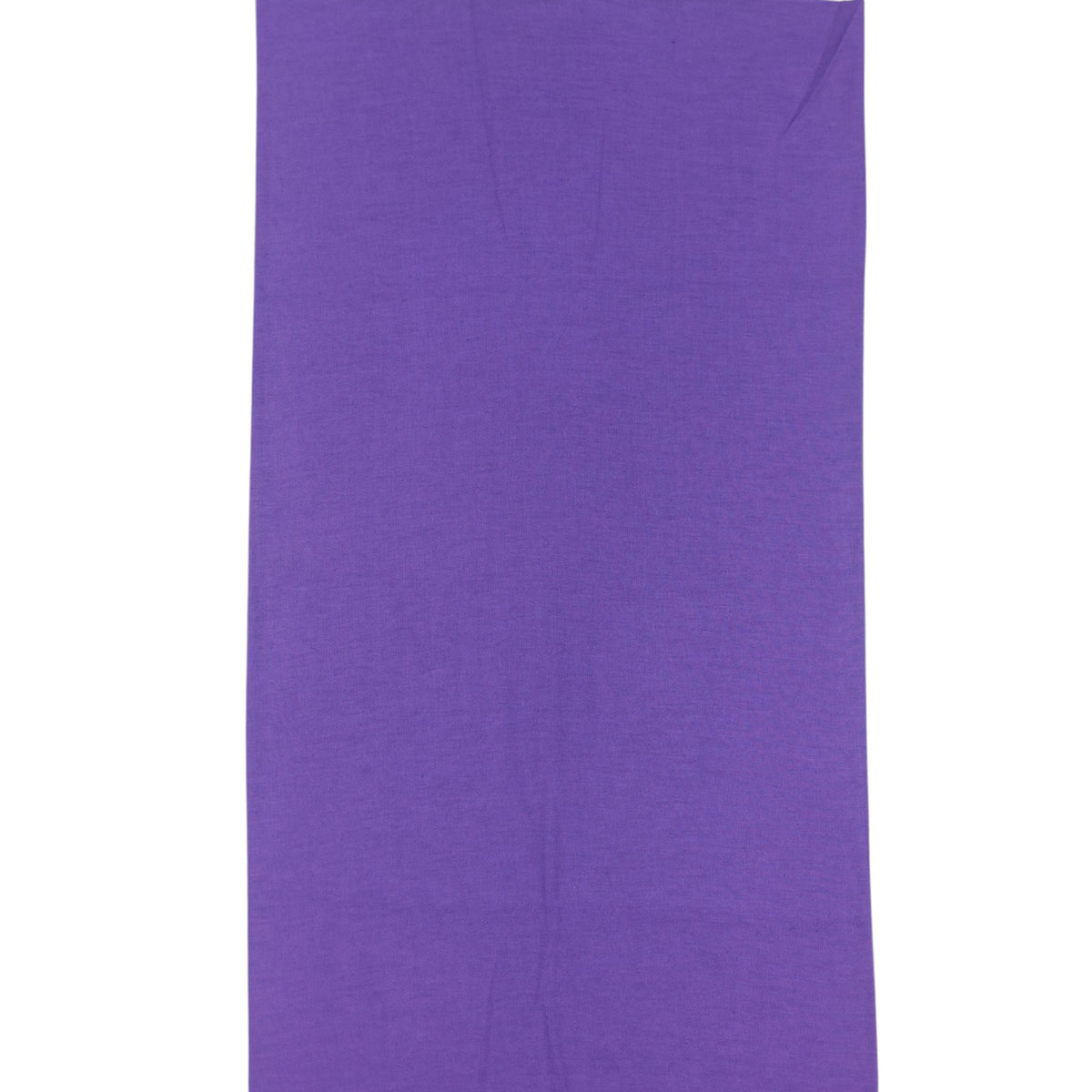 Bandana Alegonz Store de color morado liso, accesorio versátil de tela suave para uso diario.