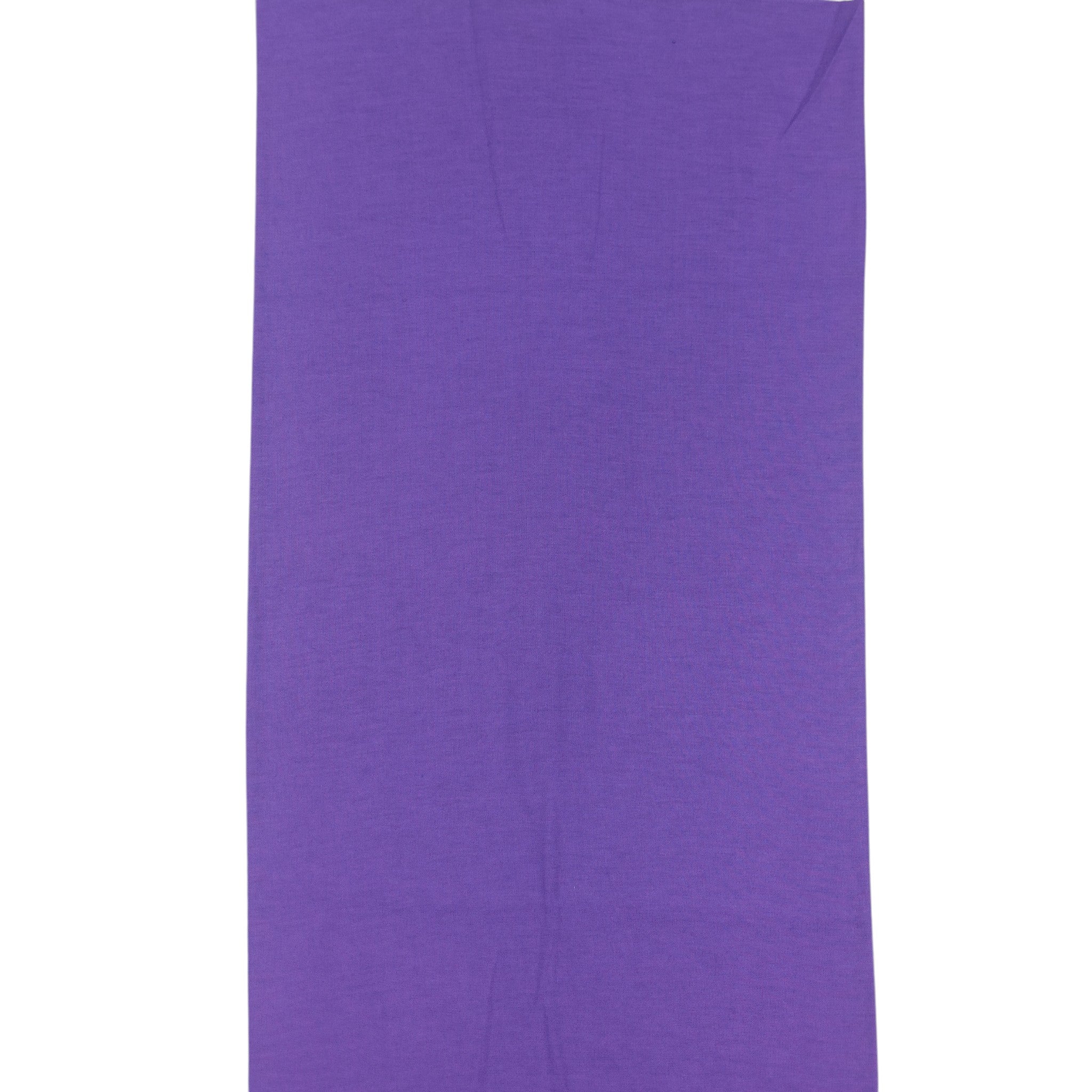 Bandana Alegonz Store de color morado liso, accesorio versátil de tela suave para uso diario.