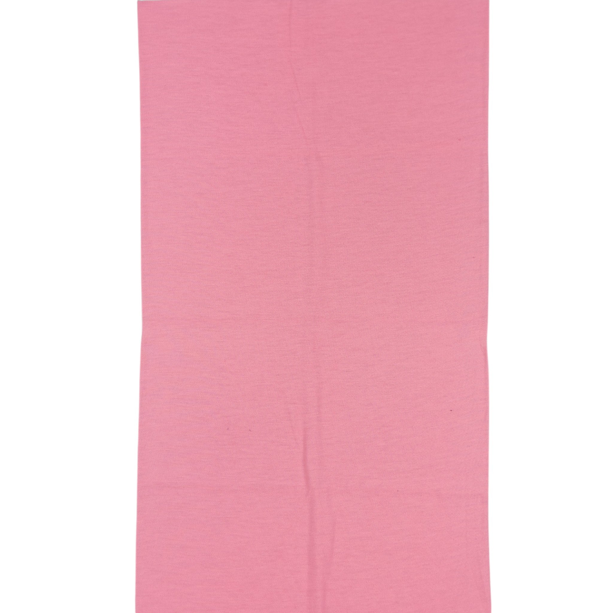 Bandana Alegonz Store de color rosa piel liso, accesorio versátil de tela suave para uso diario.