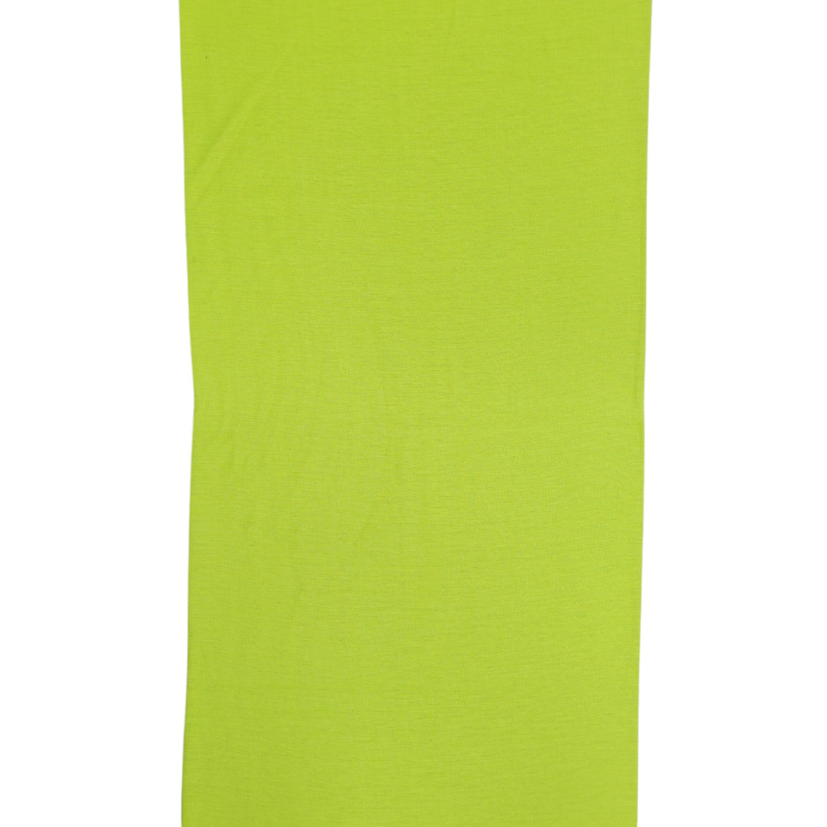 Bandana Alegonz Store de color verde lima liso, accesorio versátil de tela suave para uso diario.