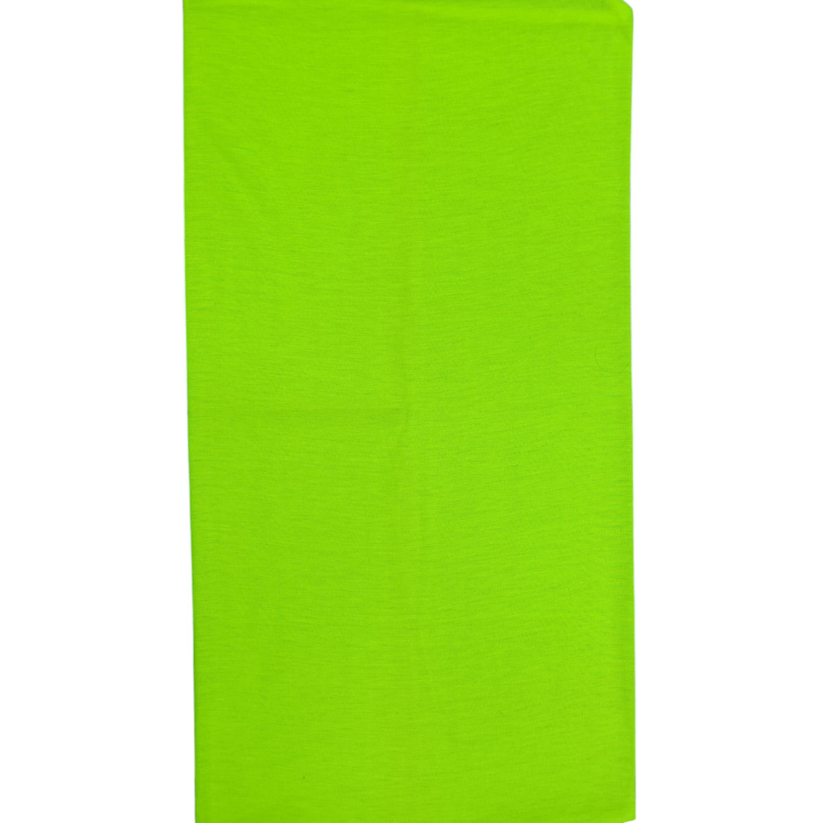 Bandana Alegonz Store de color verde manzana liso, accesorio versátil de tela suave para uso diario.